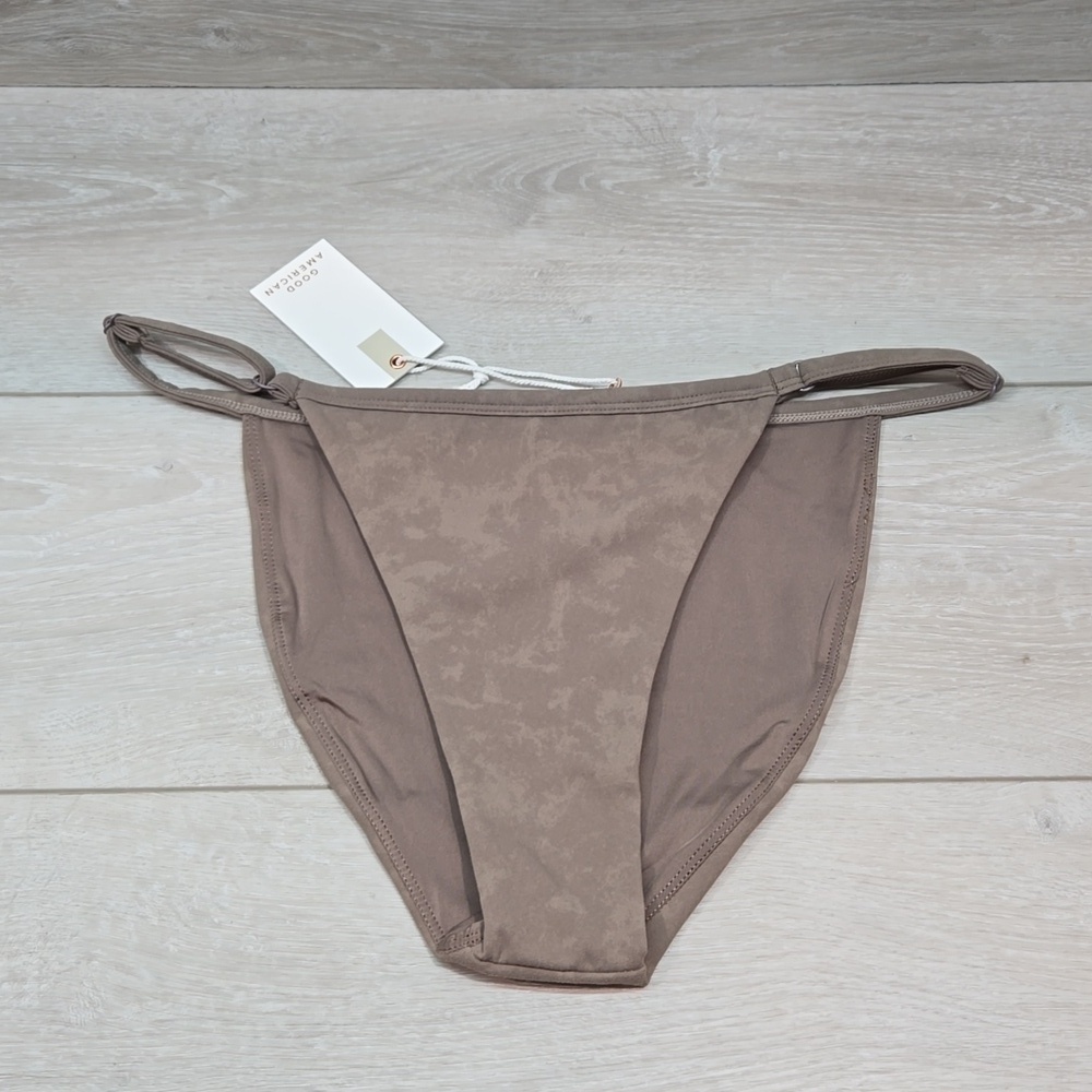 NWT Good American Women Bikini Bottom Swim sz 4/XL